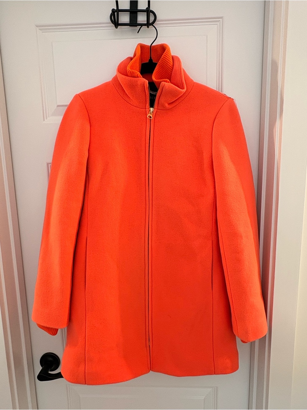 NWT J. Crew Lodge Italian Stadium-cloth Coat